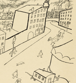 George Grosz. Outskirts (Peripherie) from The First George Grosz Portfolio (Erste George Grosz-Mappe). (1915-16, published 1916-17)