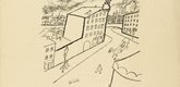 George Grosz. Outskirts (Peripherie) from The First George Grosz Portfolio (Erste George Grosz-Mappe). (1915-16, published 1916-17)