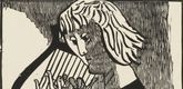 Gerhard Marcks. Orpheus in the Underworld (Orpheus in der Unterwelt) from the portfolio Orpheus: 10 Woodcuts on the Verses of Ovid (10 Holzschnitte zu den Versen des Ovid). (1947, published in 1948)