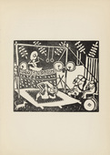 Richard Seewald. Varieté (plate, p. 27) from the periodical Die neue Kunst, no. 1 (July 25, 1913). 1913-1914