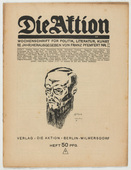 Otto Freundlich, Lothar Homeyer. Die Aktion, vol. 7, no. 33/34. August 25, 1917