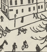 Richard Seewald. Street (Strasse) (plate, p. 71) from the periodical Die Neue Kunst, no. 1 (July 25, 1913). 1913-1914