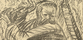 Ernst Barlach. The Thresher of Masuria (Der Drescher von Masuren) (plate, p. 212) from the periodical Kriegszeit. Künstlerflugblätter, vol. 1, no. 53 (15 Sept 1915). 1915