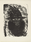 Otto Dix. Nocturnal Apparition (Nächtliche Erscheinung). 1923