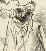 George Grosz. The Hero (Der Held) from The American Scene, no. 1. (1933, published 1934)