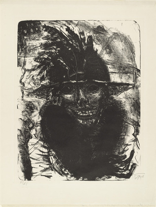 Otto Dix. Nocturnal Apparition (Nächtliche Erscheinung). 1923