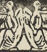 Christian Rohlfs. Resurrection (Auferstehung). (c. 1917)