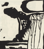 Vasily Kandinsky. Improvisation 19 (plate, folio 40) from Klänge (Sounds). (1913)