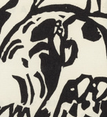Vasily Kandinsky. Improvisation 7 (plate, folio 37) from Klänge (Sounds). (1913)