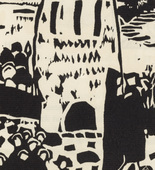 Vasily Kandinsky. Improvisation I (plate, folio 41) from Klänge (Sounds). (1913)