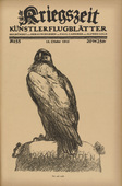 August Gaul. 12 Billion (12 Milliarden) (in-text plate, p. 219) from the periodical Kriegszeit. Künstlerflugblätter, vol. 1, no. 55 (15 Oct 1915). 1915