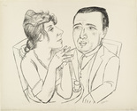 Max Beckmann. J.B. Neumann and Martha Stern (Doppelbildnis J.B. Neumann und Martha Stern). (1922)