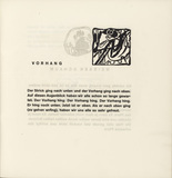 Vasily Kandinsky. Improvisation 22, Variation II (headpiece, folio 42) from Klänge (Sounds). (1913)
