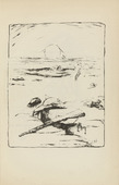 Wilhelm (Vilém) Nowak. Untitled (Battlefield) (plate, [p. 23]) from the periodical  Zeit-Echo. Ein Kriegs-Tagebuch der Künstler, vol. 1, no. 2 (Sept 1914). 1914