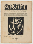 Otto Freundlich, Ottheinrich Strohmeyer, Josef Capek, Heinrich Hoerle, Katharina Heise (Karl Luis Heinrich-Salze), Karl Jacob Hirsch. Die Aktion, vol. 8, no. 1/2. January 12, 1918