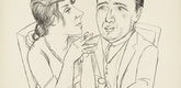 Max Beckmann. J.B. Neumann and Martha Stern (Doppelbildnis J.B. Neumann und Martha Stern). (1922)