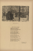 August Gaul. The Last Wisents (Die letzten Wisente) (headpiece, p. 221) from the periodical Kriegszeit. Künstlerflugblätter, vol. 1, no. 55 (15 Oct 1915). 1915