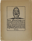 Ernst Barlach. Der Findling (The Foundling). 1922 (prints executed 1921)