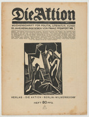 Emil Maetzel, Otto Freundlich, Katharina Heise (Karl Luis Heinrich-Salze), Herbert Anger, Franz Wilhelm Seiwert, Ottheinrich Strohmeyer. Die Aktion, vol. 8, no. 5/6. February 9, 1918