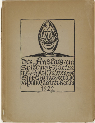 Ernst Barlach. Der Findling (The Foundling). 1922 (prints executed 1921)