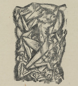 A. Krapp, Conrad Felixmüller, Josef Eberz, Katharina Heise (Karl Luis Heinrich-Salze). Die Aktion, vol. 8, no. 9/10. March 9, 1918