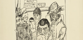 Max Beckmann. The Beggars (Die Bettler) from the portfolio Trip to Berlin 1922 (Berliner Reise 1922). 1922