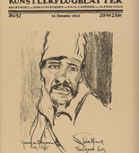 unknown. Ill Tartar (Kranker Tatar) (in-text plate, p. 227) from the periodical Kriegszeit. Künstlerflugblätter, vol. 1, no. 57 (15 Nov 1915). 1915