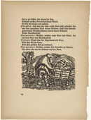 Ernst Barlach. The Dogcart (Der Hundekarren) (in-text plate, page 16) from Der Findling (The Foundling). 1922 (executed 1921)