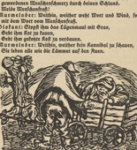 Ernst Barlach. The Dogcart (Der Hundekarren) (in-text plate, page 16) from Der Findling (The Foundling). 1922 (executed 1921)