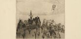Lyonel Feininger. The Town at the End of the World (Die Stadt am Ende der Welt). 1910