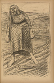 Ernst Barlach. Serbian Elegy (Serbische Elegie) (plate, p. 229) from the periodical Kriegszeit. Künstlerflugblätter, vol. 1, no. 57 (15 Nov 1915). 1915