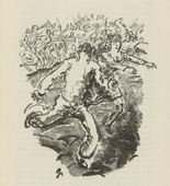 Willi Geiger. Untitled (Escape) (plate, [p. 53]) from the periodical  Zeit-Echo. Ein Kriegs-Tagebuch der Künstler, vol. 1, no. 4 (Nov 1914). 1914