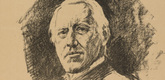 Max Liebermann. Ulrich v. Wilamowitz-Möllendorff (in-text plate, p. 231) from the periodical Kriegszeit. Künstlerflugblätter, vol. 1, no. 58 (Dec 1915). 1915