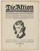 Josef Eberz. Die Aktion, vol. 8, no. 29/30. July 27, 1918