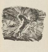 Willi Geiger. Untitled (Rearing Horses) (plate, [p. 65]) from the periodical  Zeit-Echo. Ein Kriegs-Tagebuch der Künstler, vol. 1, no. 5 (Dec 1914). 1914