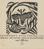 Otto Freundlich. Die Aktion, vol. 8, no. 37/38. September 21, 1918