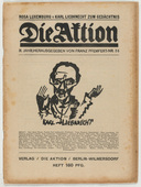 Rüdiger Berlit, Georg Alexander Mathéy. Die Aktion, vol. 9, no. 2-5. February 1, 1919