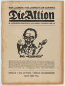 Rüdiger Berlit, Georg Alexander Mathéy. Die Aktion, vol. 9, no. 2-5. February 1, 1919