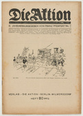 E. Anger, Lisa Pasedag. Die Aktion, vol. 9, no. 10/11. March 15, 1919