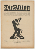 Rüdiger Berlit, Walter O. Grimm. Die Aktion, vol. 9, no. 12/13. March 29, 1919