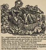 Ernst Barlach. Desperate Puppeteer (Verzweifelter Puppenspieler) (in-text plate, page 32) from Der Findling (The Foundling). 1922 (executed 1921)