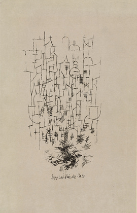Paul Klee. Death for an Idea (Der Tod für die Idee) (plate, [p. 93]) from  Zeit-Echo. Ein Kriegs-Tagebuch der Künstler, vol. 1, no. 7 (Jan 1915). 1915