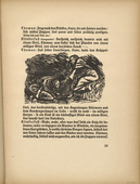 Ernst Barlach. Elise, kneeling before her Mother (Elise, kniend vor der Mutter) (in-text plate, page 35) from Der Findling (The Foundling). 1922 (executed 1921)