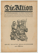 Lisa Pasedag, Franz Wilhelm Seiwert, Wilhelm Schuler, Erich Goldbaum, Erich Gehre. Die Aktion, vol. 9, no. 14/15. April 19, 1919