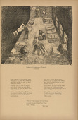 József Arpád Murmann. Experiences of a Civilian Prisoner in France: Accommodation (Erlebnisse eines Kriegsgefangenen in Frankreich: Unterkunft) (headpiece, p. 245) from the periodical Kriegszeit. Künstlerflugblätter, vol. 1, no. 61 (Jan 1916). 1916