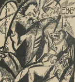 Karl Jacob Hirsch, Wilhelm Schuler, E. Anger, Conrad Felixmüller. Die Aktion, vol. 9, no. 19. May 17, 1919
