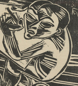 Conrad Felixmüller, Hans Richter. Die Aktion, vol. 10, no. 1/2. January 10, 1920