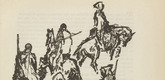 René Beeh. Untitled (Spahis on Horses) (plate, [p. 121]) from the periodical  Zeit-Echo. Ein Kriegs-Tagebuch der Künstler, vol. 1, no. 9 (Feb 1915). 1915