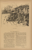 Otto Hamel. Fleeing (Auf der Flucht) (headpiece, p. 253) from the periodical Kriegszeit. Künstlerflugblätter, vol. 1, no. 63 (Feb 1916). 1916