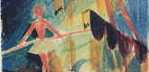 August Macke. Tightrope Walker I (Seiltänzer I). (1913-14)
